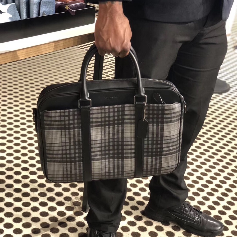 Coach men’s briefcase - Picture 2 of 5